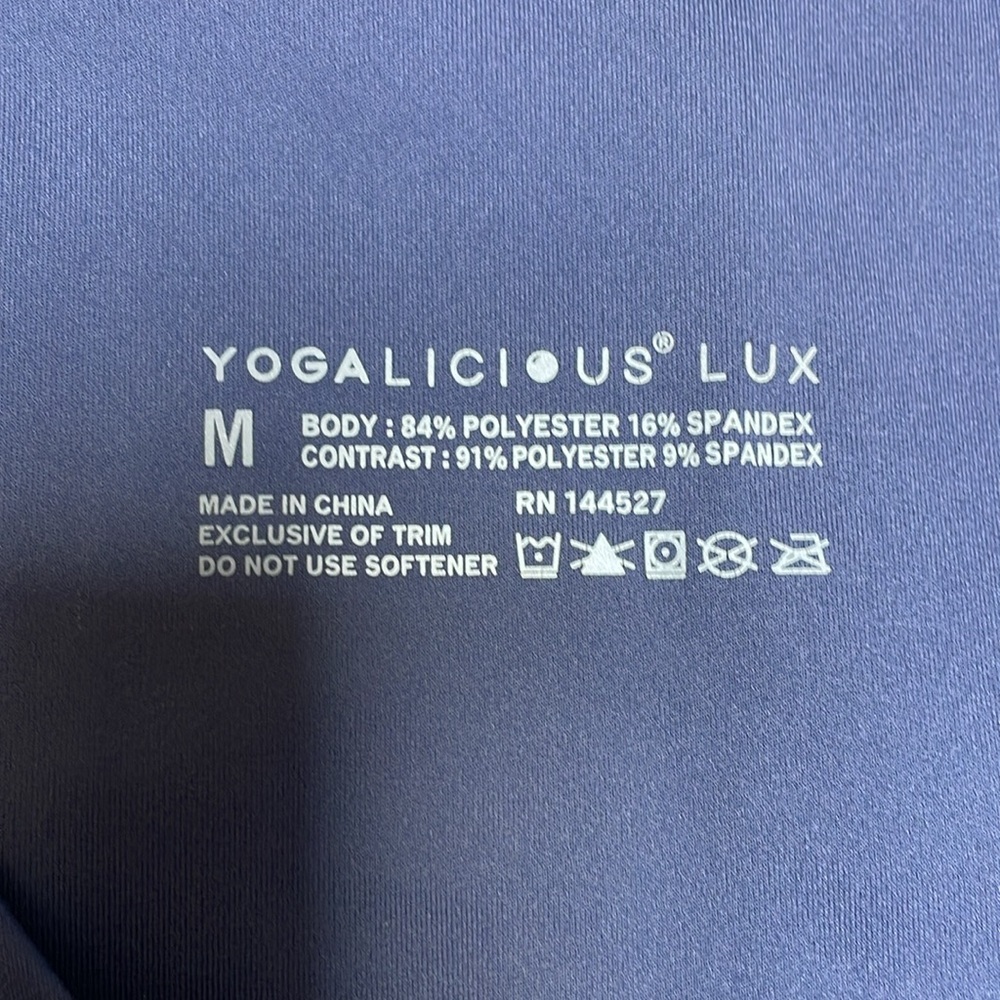 3 pr Women’s sz M yoga Leggings bundle Athletic compression ankle 22-25” inseam - Picture 6 of 15